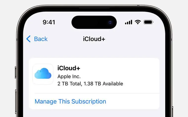 iCloud+ Features