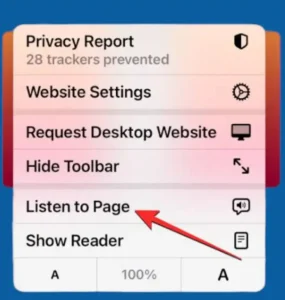 Listen-to-a-web-page-in-Safari